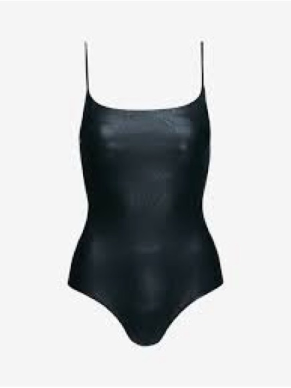 COMMANDO FAUX LEATHER CAMI BODYSUIT